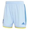 ADIDAS ORIGINALS ADIDAS BLUE ATLANTA UNITED FC 2024 AWAY AUTHENTIC SHORTS