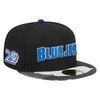 NEW ERA NEW ERA BLACK TORONTO BLUE JAYS METALLIC CAMO 59FIFTY FITTED HAT