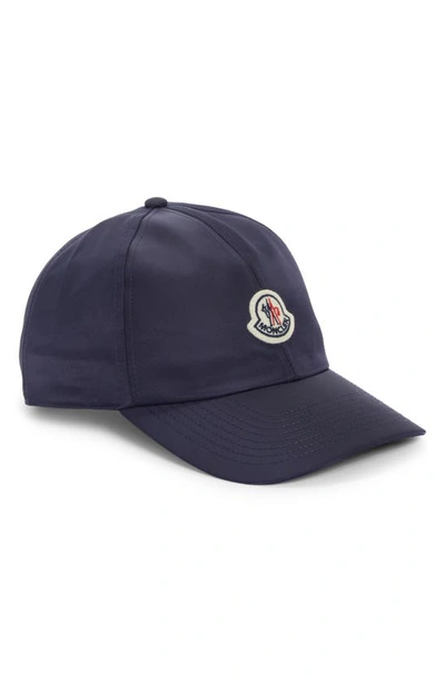 Moncler Logoed Hat In Navy