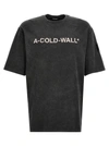 A-COLD-WALL* ONYX OVERDYE LOGO T-SHIRT GRAY
