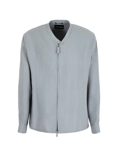 Giorgio Armani Jacket In Grey