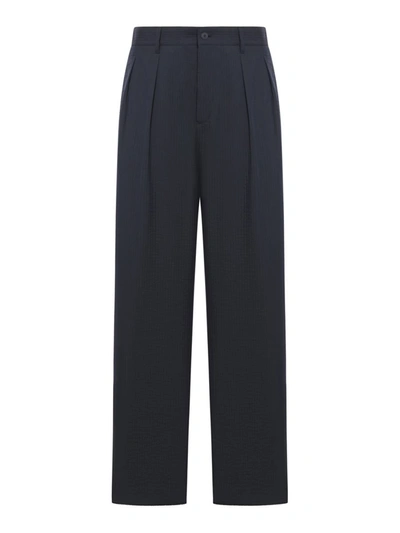 Giorgio Armani Regular & Straight Leg Pants In Blue