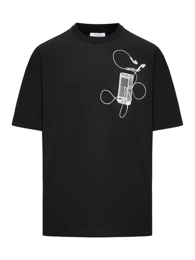 Off-white T-shirts In Black