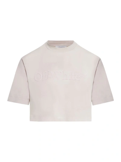 Off-white T-shirts In Pink & Purple