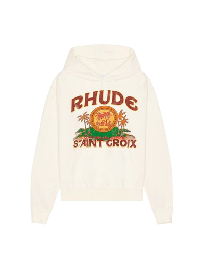 Rhude Hoodies Sweatshirt In White