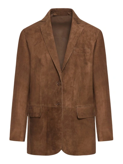 Salvatore Santoro Jacket In Brown