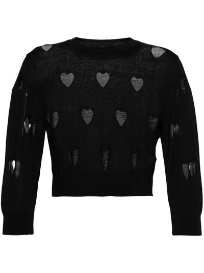 Simone Rocha Sweater In Black