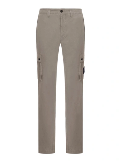 Stone Island Regular & Straight Leg Pants In Grey