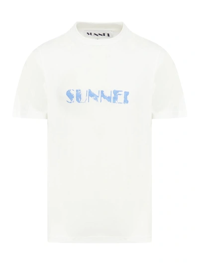 Sunnei T-shirts In White