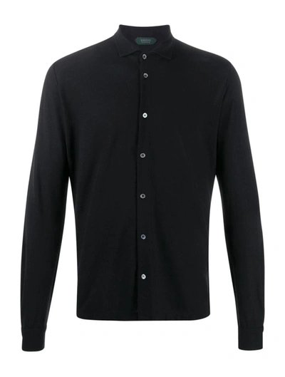 Zanone Shirt In Black