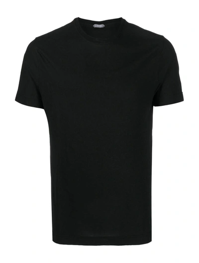 Zanone T-shirts In Black
