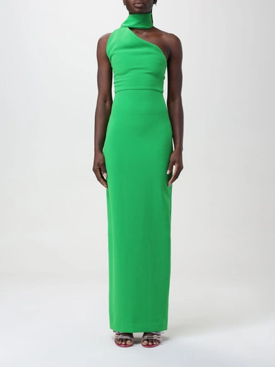 Solace London Dress  Woman Color Green In Green