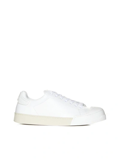 Marni Trainers In Lily White/lily White