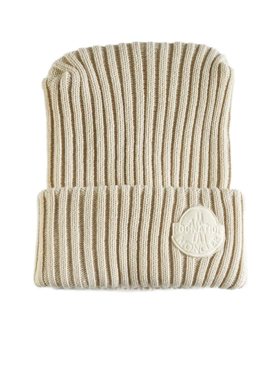 Moncler Genius Moncler Roc Nation By Jay-z Hats In Cream