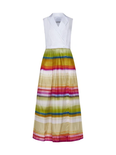 Sara Roka Dress Aretty In Multicolour