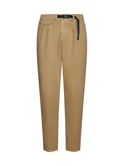 White Sand Trousers In Beige