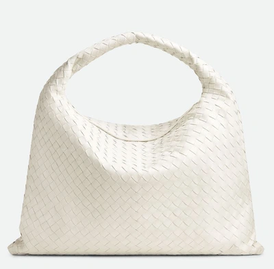 Bottega Veneta Shoulder Bag "large Hop" In White