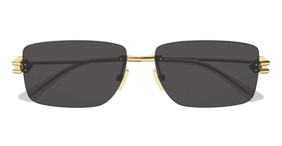 Bottega Veneta Bv1126s-002 - Gold Sunglasses