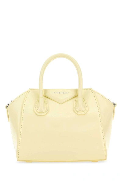 Givenchy Shoulder Bags In Soft Yellow Natural Beige