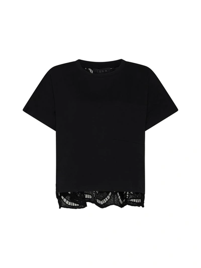 Kaos Icona Shirts In Black
