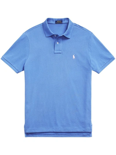 Polo Ralph Lauren Slim Fit Polo Clothing In Blue