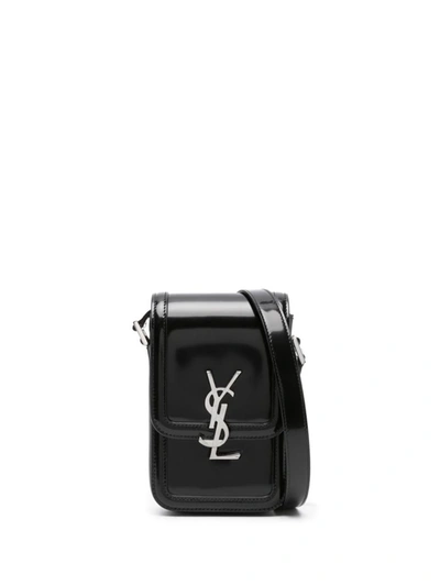 Saint Laurent Solferino Phone Case In Black