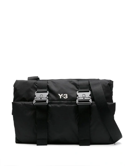 Y-3 Cn X Shoulder Bag In Black