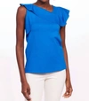 Eva Franco Xena Top In Cobalt Blue In Blue