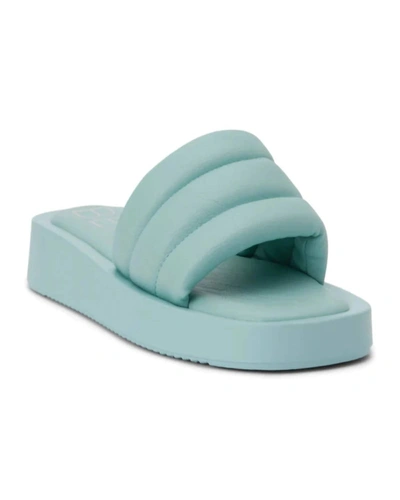 Matisse Pax Slide Sandal In Mist Blue