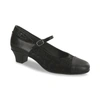 Sas Isabel Mary Jane Shoes - Medium In Black/snake In Black