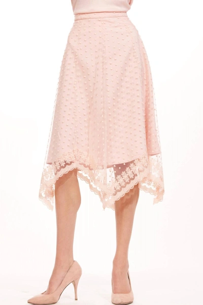 Eva Franco Leriel Skirt In Blushing Dot In Multi