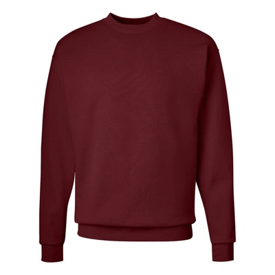 Hanes Ecosmart Crewneck Sweatshirt In Red
