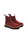 SOREL HI-LINE CHELSEA BOOT IN SPICE/BLACKENED BROWN