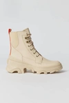 Sorel Brex Lace-up Boot In Bleached Ceramic