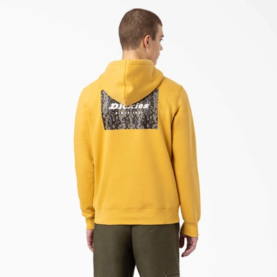 Dickies Camden Box Graphic Hoodie In Yellow