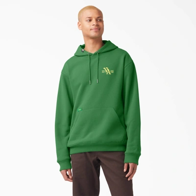 Dickies Vincent Alvarez Embroidered Hoodie In Green