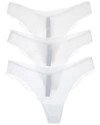 Journelle 3pk Allegra Jolie Thong In White
