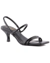 Seychelles Banks Womens Slip On Square Toe Strappy Sandals In Grey