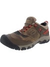 KEEN RIDGE FLEX MENS LEATHER LACE UP HIKING SHOES