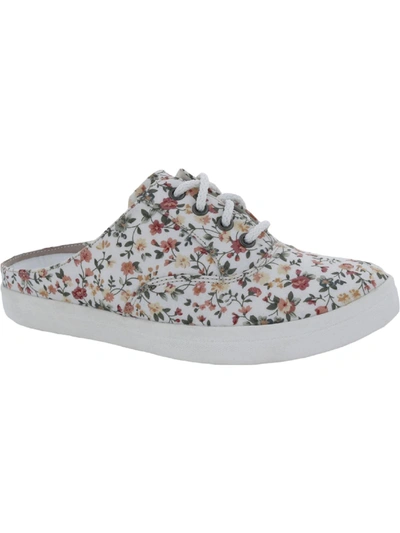 Barefoot Freedom Drew Sunstone Womens Floral Lace-up Casual And Fashion Sneakers In Multi