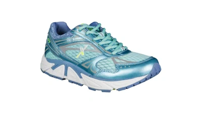 Xelero Ladies Genesis Extra Wide Sneakers In Ocean/lilac In Blue