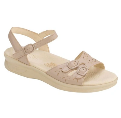 Sas Duo Sandal - Wide In Natural In Beige