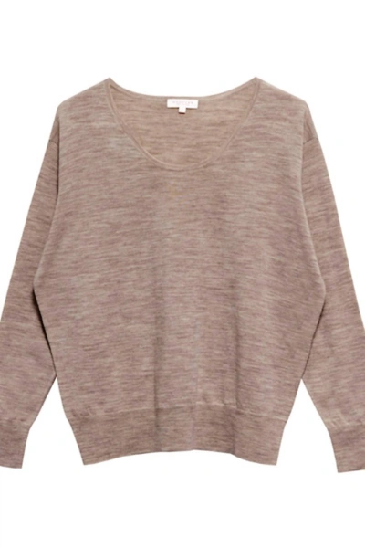 Demylee New York Yuumi Sweater In Brown In Beige