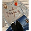 SOUTHERN ATTITUDE CHRISTMAS LONG SLEEVE TEE IN GREY