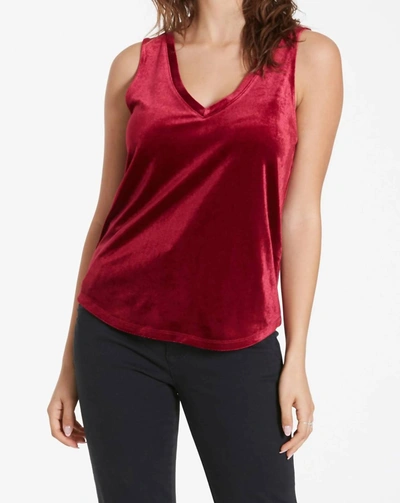 Another Love Acacia Tank Top In Berry Pie In Red