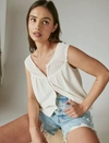 Lucky Brand Women's Geo Embroidered Tank In Multi