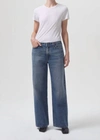 Agolde 90 S Pinch Waist Hr Striaght In Range In Blue