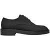 ANN DEMEULEMEESTER OLIVIER DERBIES IN GREY LEATHER