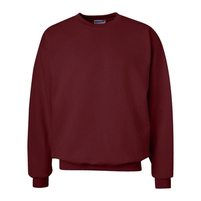 Hanes Ultimate Cotton Crewneck Sweatshirt In Red