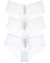 Journelle 3pk Allegra Jolie Hipster In White